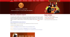 Desktop Screenshot of easternliquorsusa.com