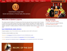 Tablet Screenshot of easternliquorsusa.com